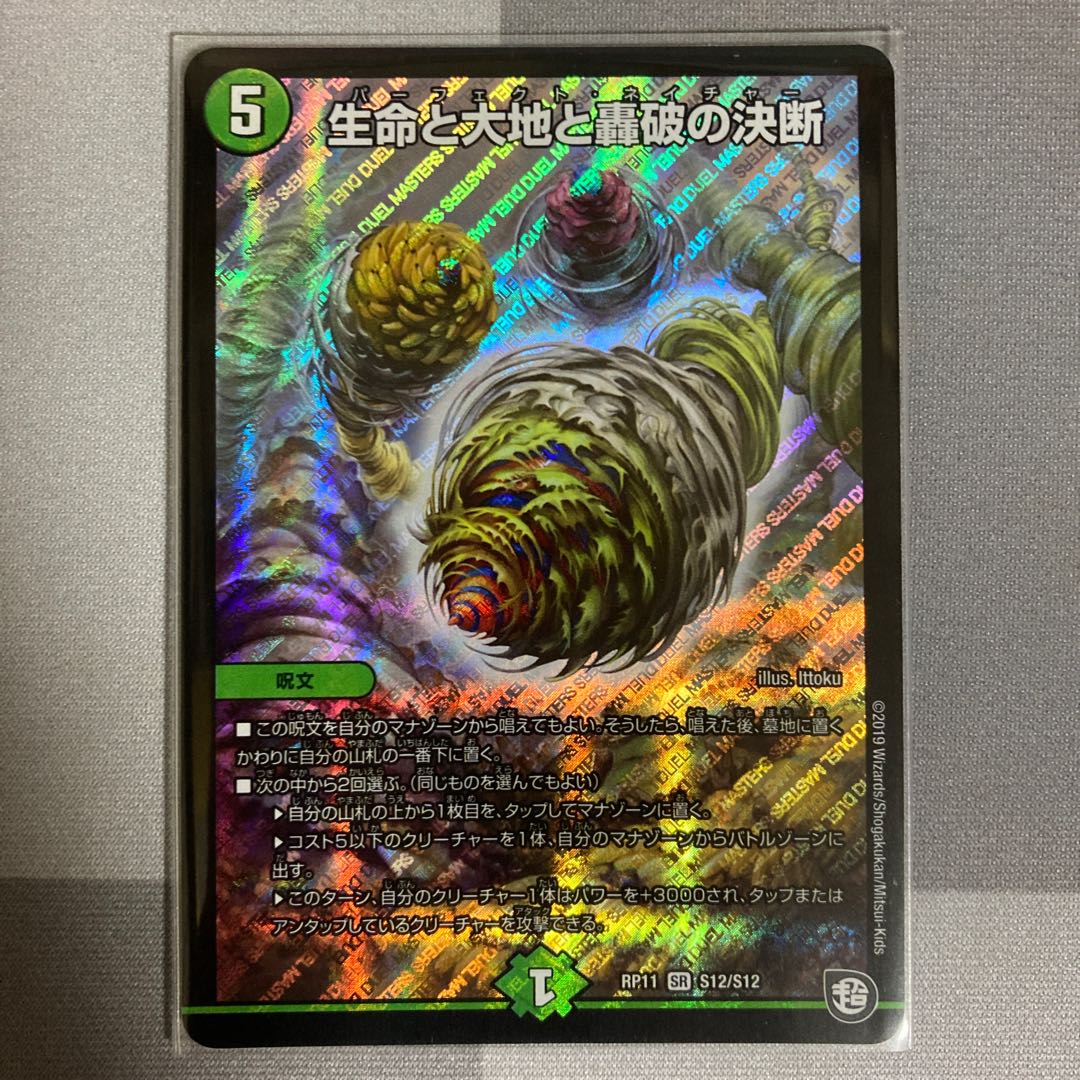 生命と大地と轟破の決断 1枚