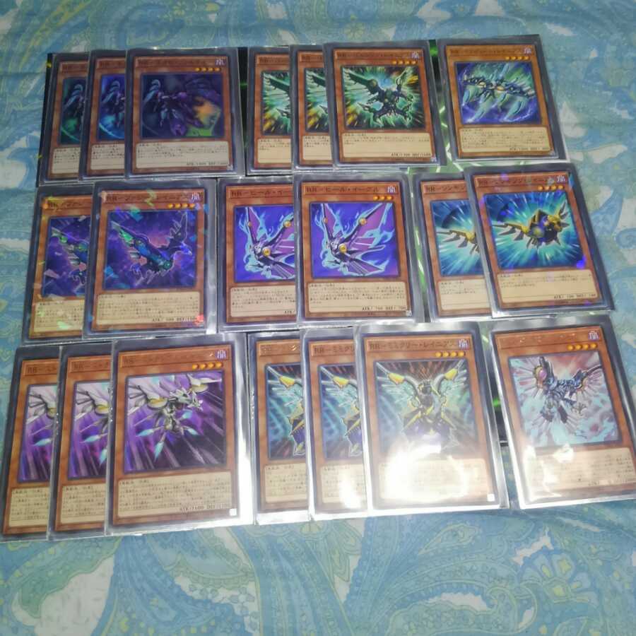 RR　レイドラプターズ　デッキパーツ　フォースストリクス　ワンキル　ら行