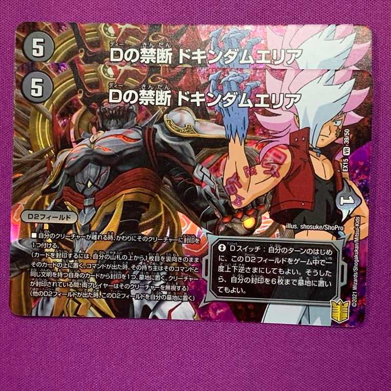 Dの禁断 ドキンダムエリア 2枚