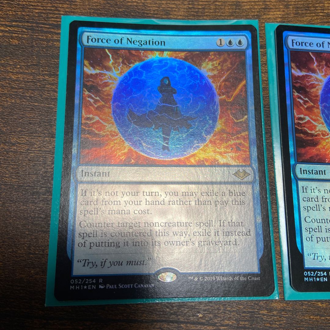 否定の力　2枚セット　foil MH1