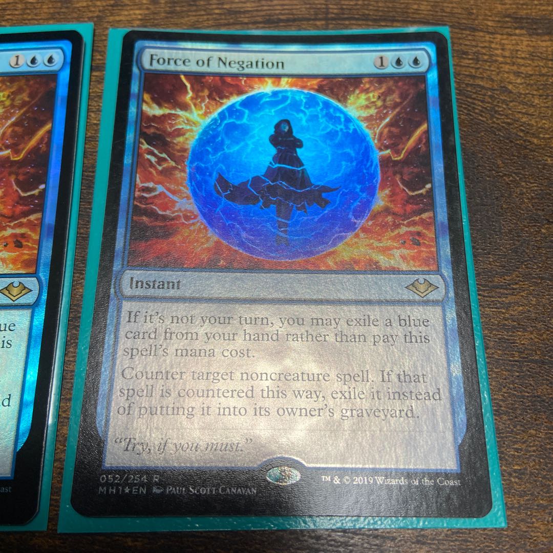 否定の力　2枚セット　foil MH1