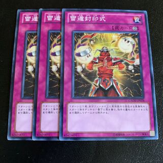 雷遁封印式 ノーマル