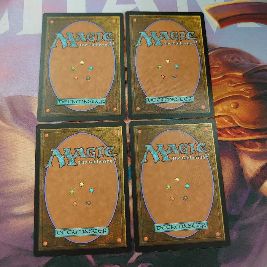 炎渦の部隊 4枚セット