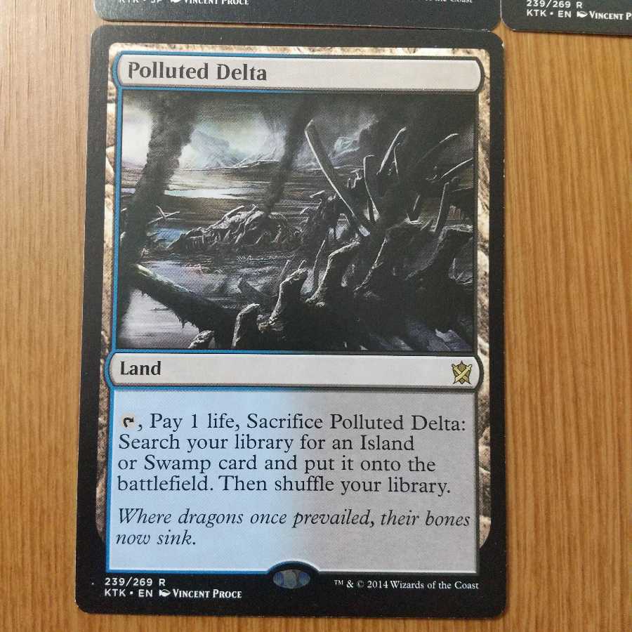 汚染された三角州 日英混合 3枚