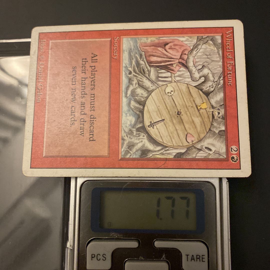 MTG Wheel of Fortune 英語 1枚