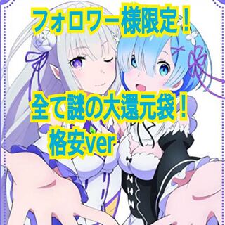 数量限定！謎の大還元袋！10000円1口分 1枚