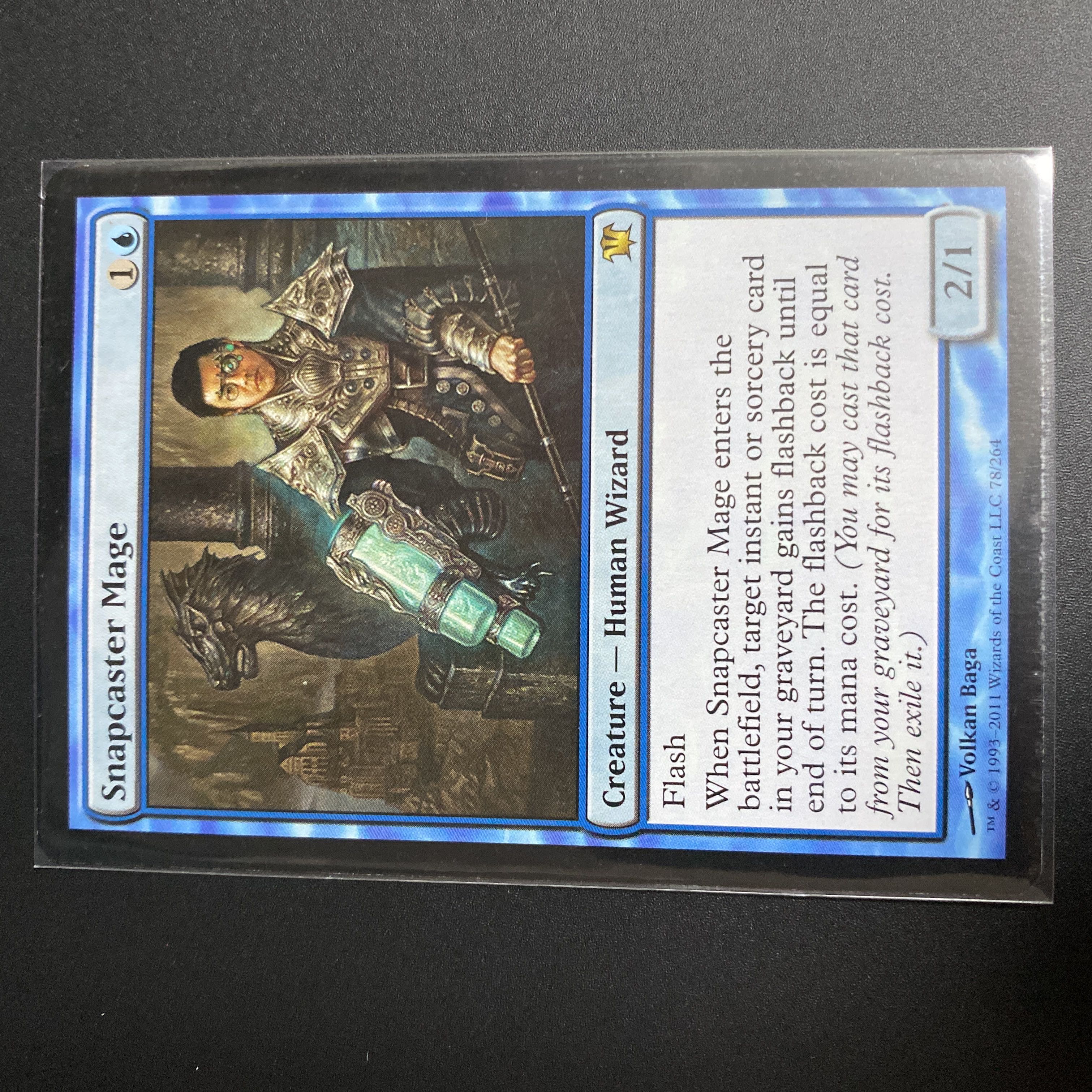 瞬唱の魔道士/Snapcaster Mage 軽い折れ