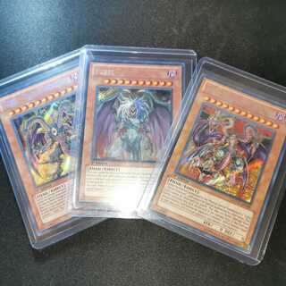 遊戯王/ユベル3種/英語版/LCGX/1st/ｼｰｸﾚｯﾄ/即購入ok♪ (Used
