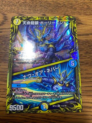 天命龍装 ホーリーエンド｜ナウ・オア・ネバー(20thレア仕様)