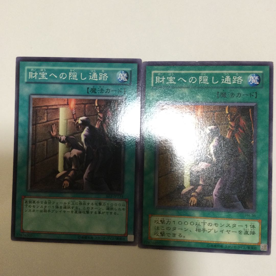 財宝への隠し通路　２枚 1枚