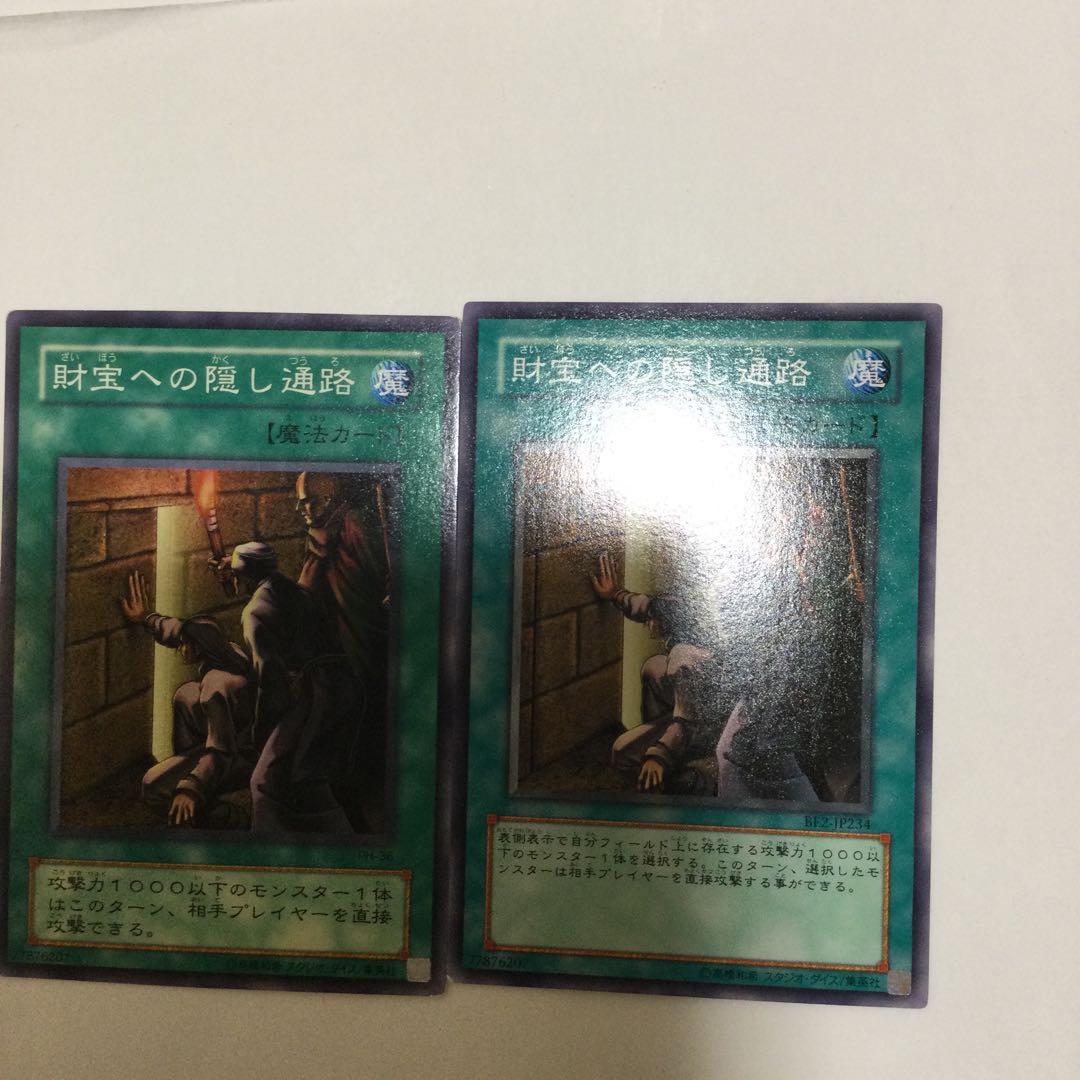 財宝への隠し通路　２枚 1枚