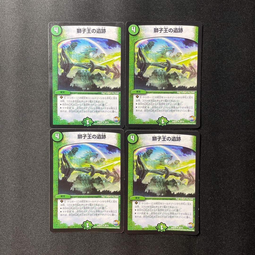 獅子王の遺跡 4枚