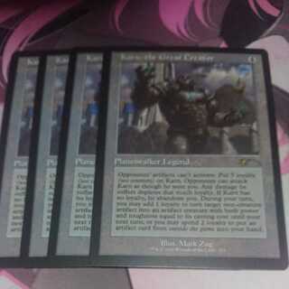 大いなる創造者、カーン secret lair 4枚