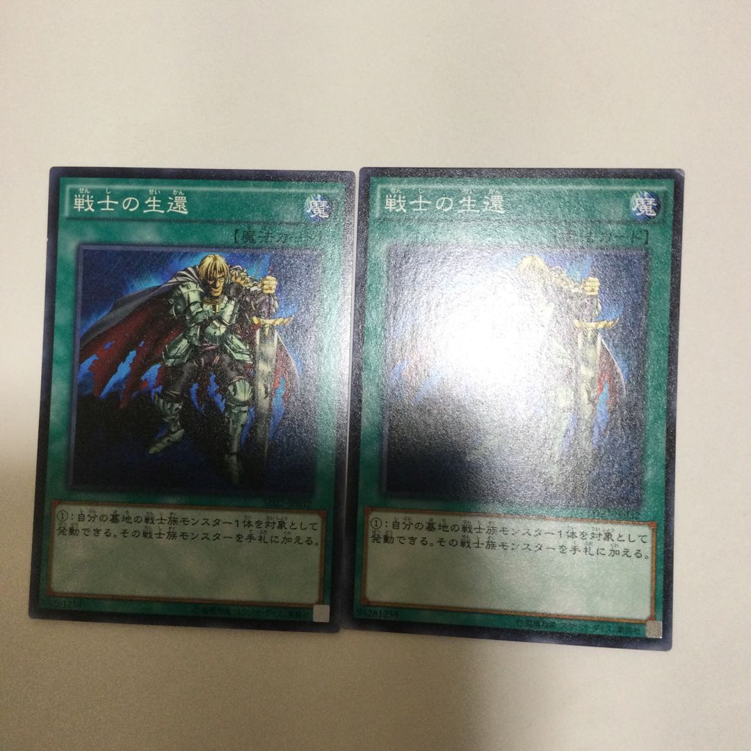 戦士の生還 2枚