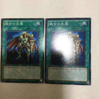 戦士の生還　２枚