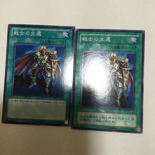 戦士の生還　２枚