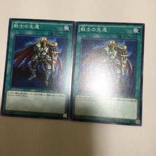 戦士の生還　２枚