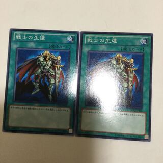 戦士の生還　２枚