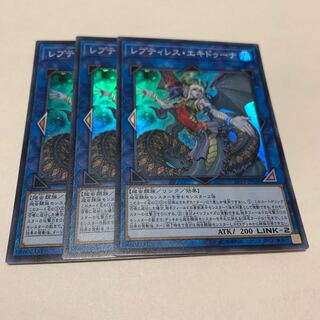 レプティレス・エキドゥーナ　3枚