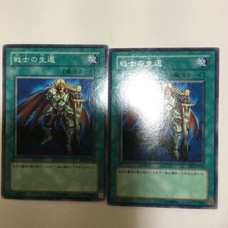 戦士の生還　２枚