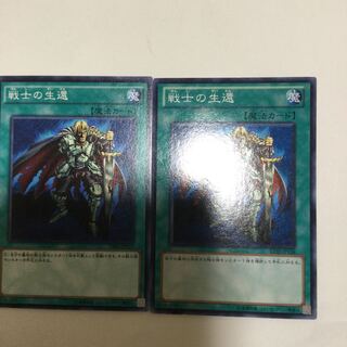 戦士の生還　２枚