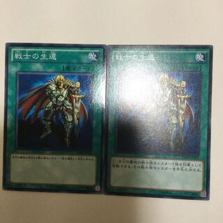 戦士の生還　２枚