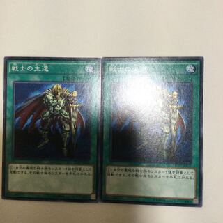 戦士の生還　２枚