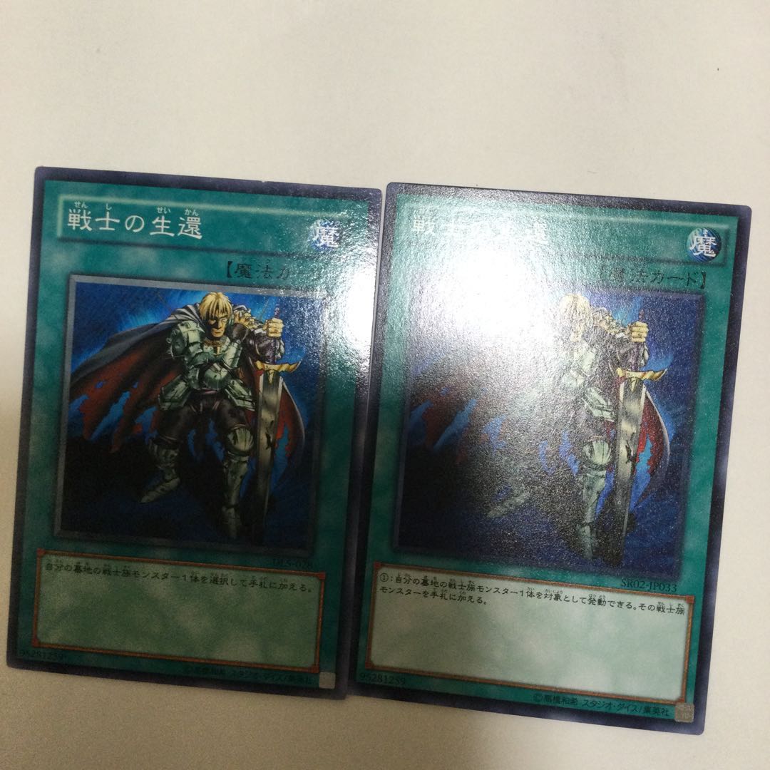 戦士の生還 2枚