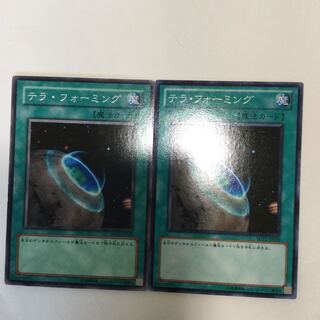 テラ・フォーミング　２枚