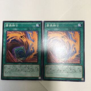 置換融合　２枚