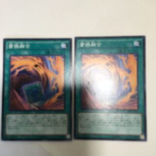 置換融合　２枚