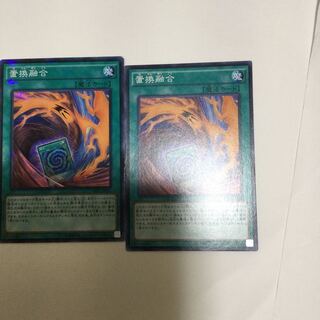 置換融合　２枚