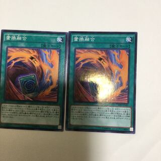 置換融合　２枚