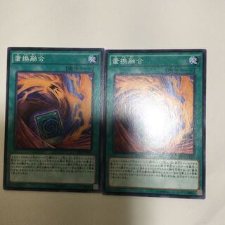 置換融合　２枚