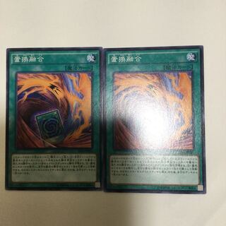 置換融合　２枚