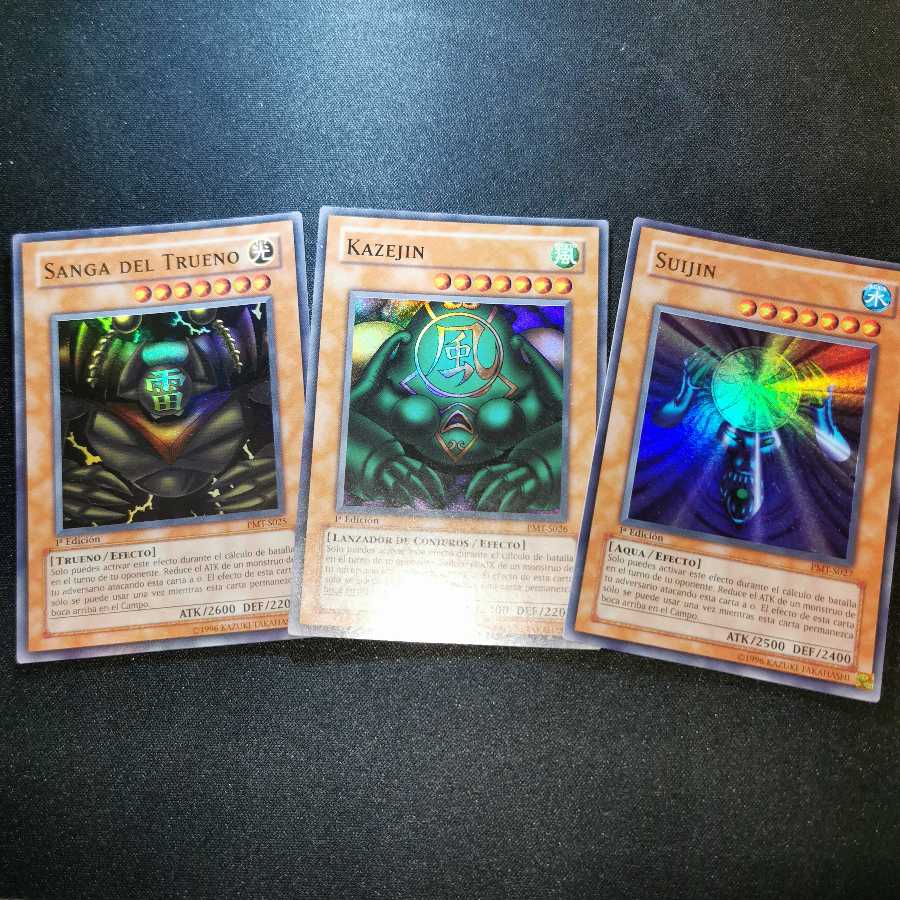 三魔神/雷魔神.風魔神.水魔神/スペイン版/1st/ｽｰﾊﾟｰ/即購入ok♪