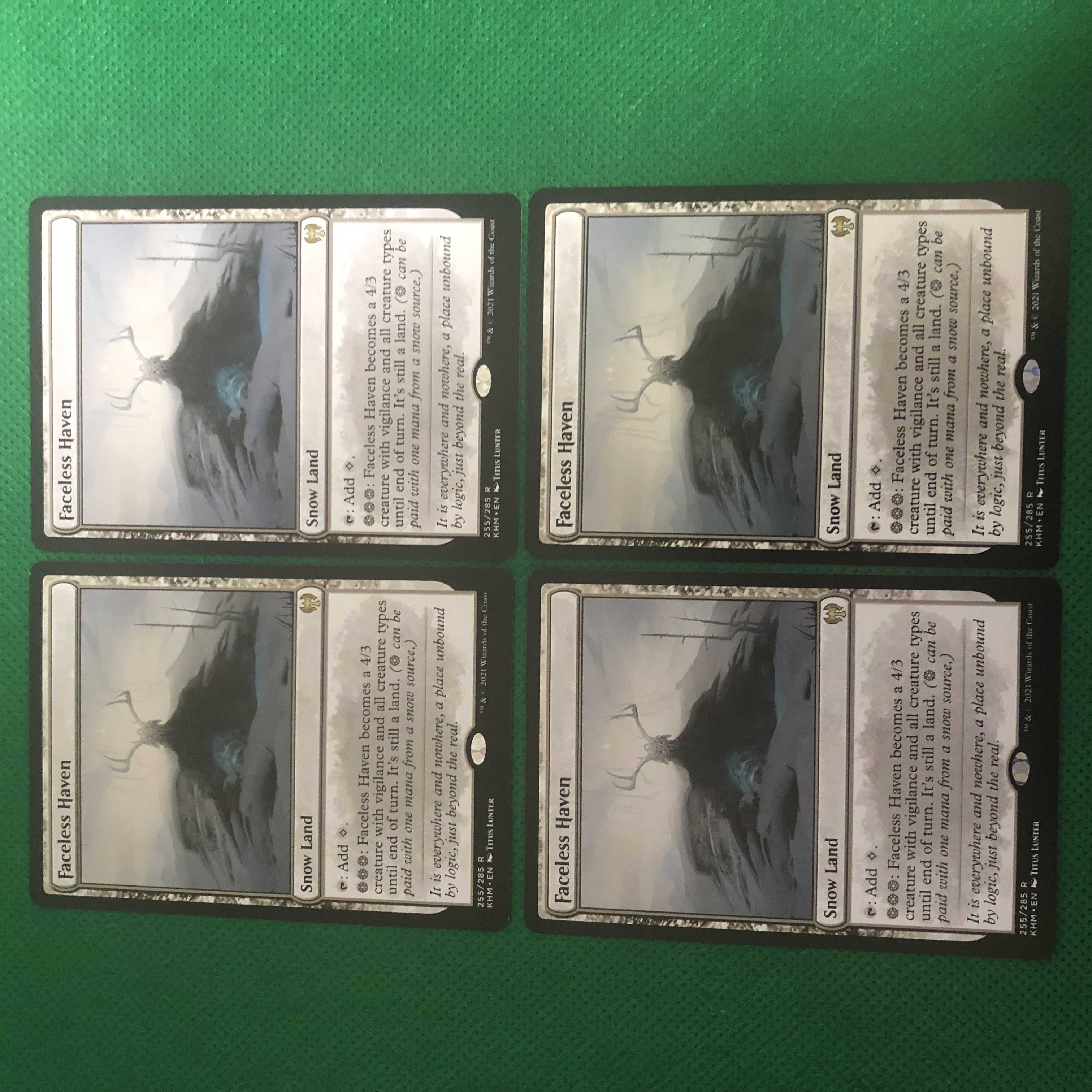 不詳の安息地 英語版 4枚