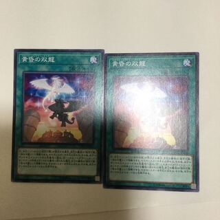 黄昏の双龍　２枚