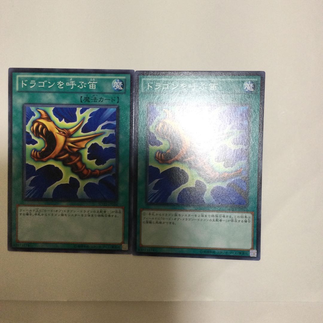 ドラゴンを呼ぶ笛 2枚