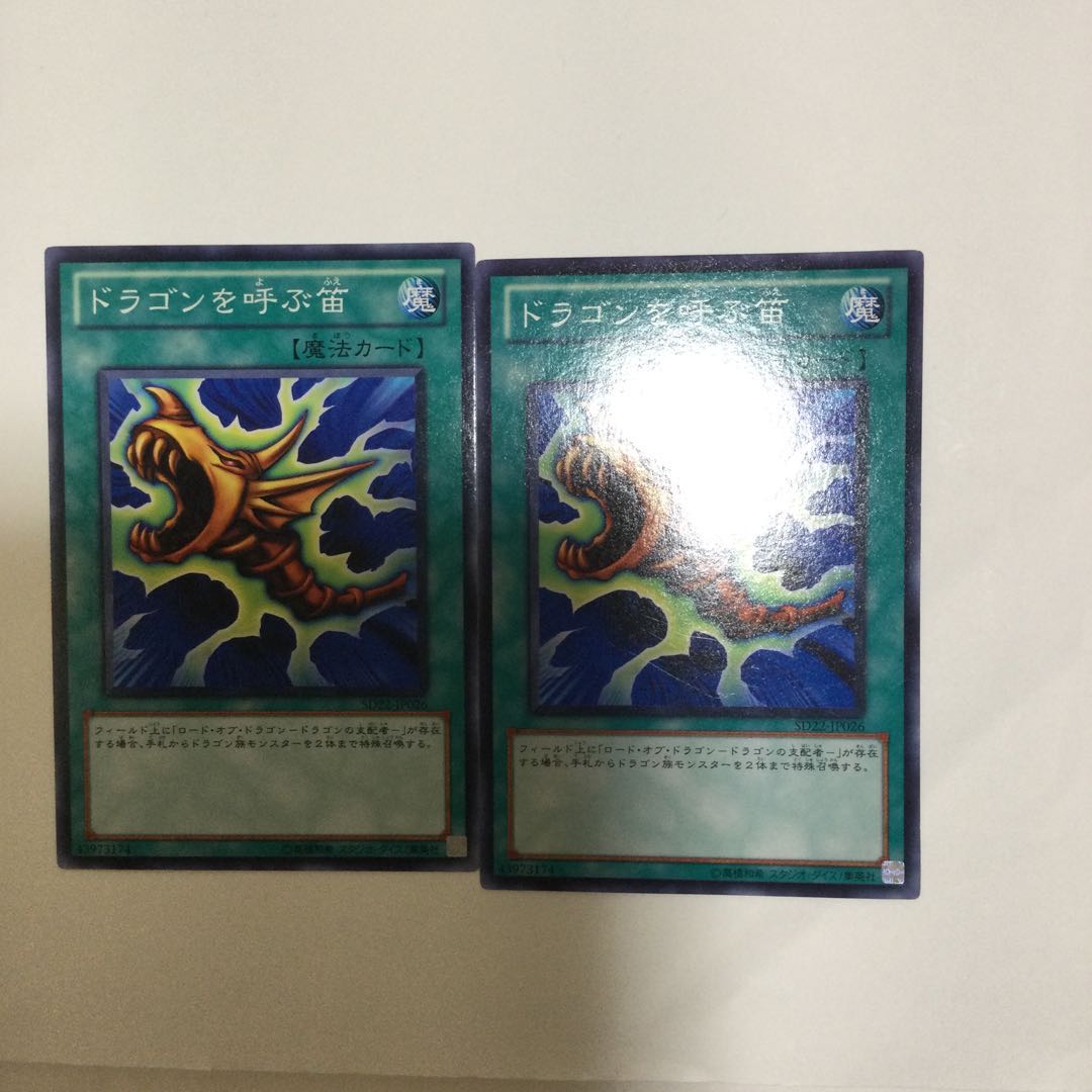 ドラゴンを呼ぶ笛 2枚