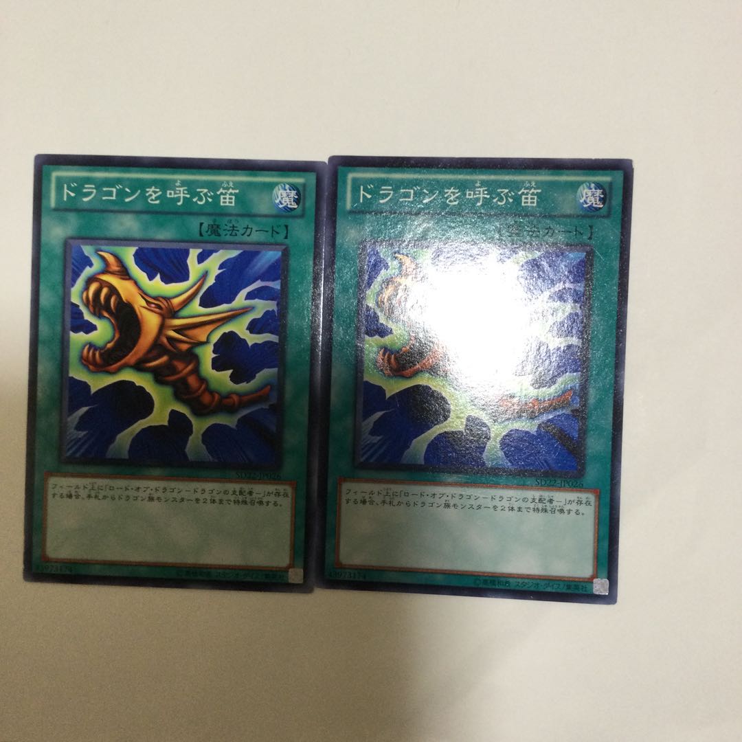 ドラゴンを呼ぶ笛　２枚