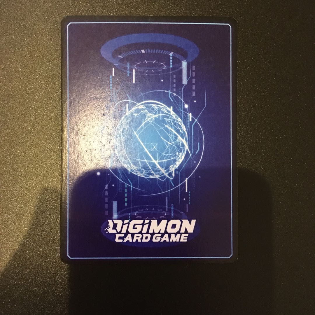 Omegamon Parallel Double Diamond Digimon Card