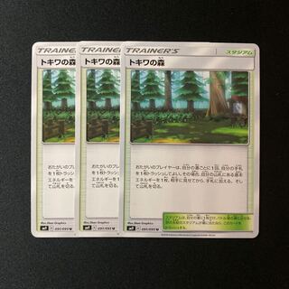 トキワの森3枚セット