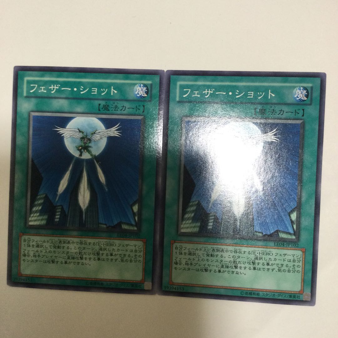 フェザー・ショット 2枚