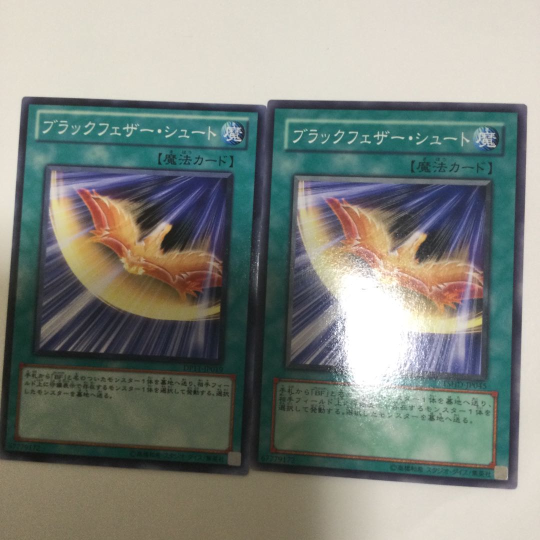 ブラックフェザー・シュート 2枚