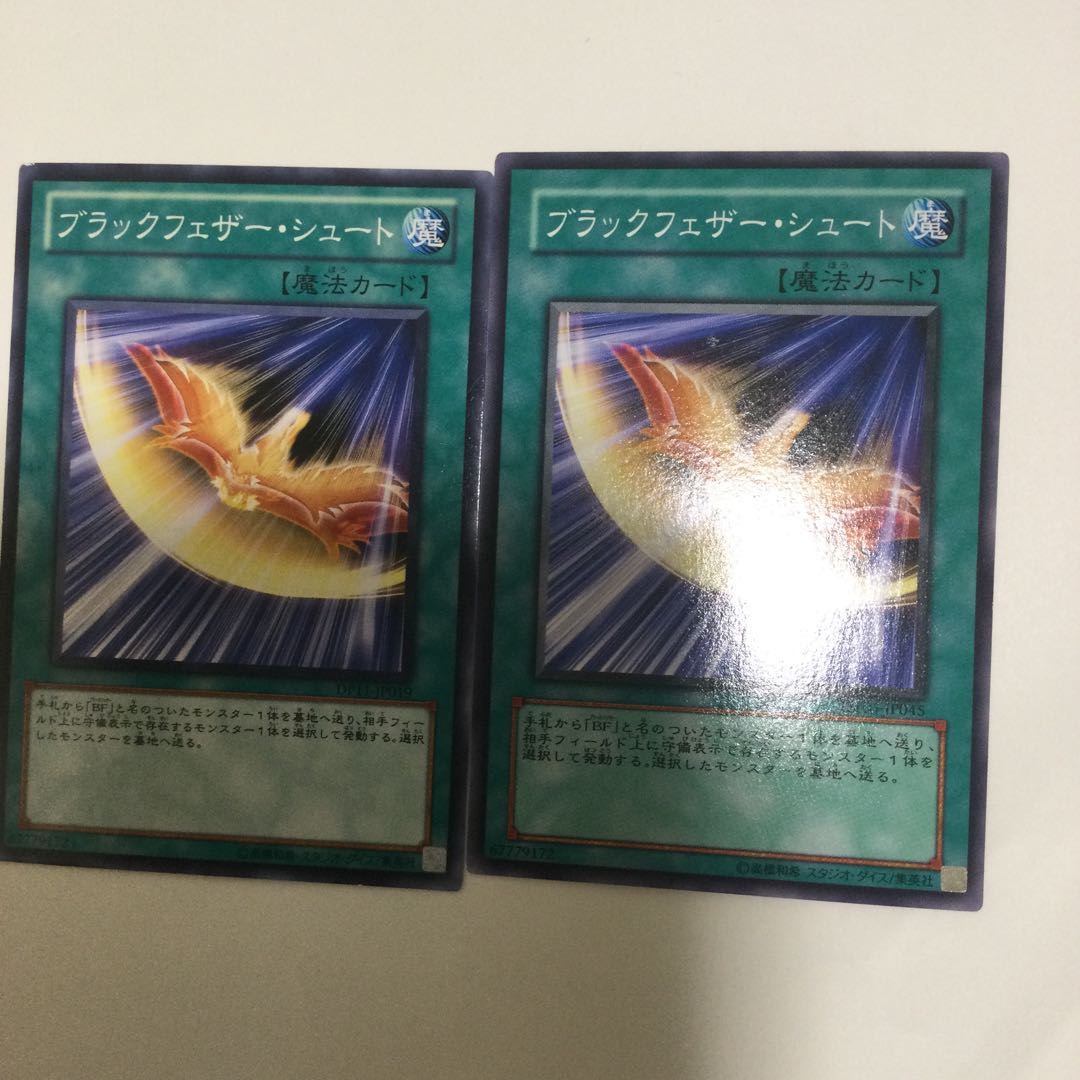 ブラックフェザー・シュート 2枚