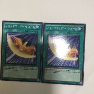 ブラックフェザー・シュート　２枚