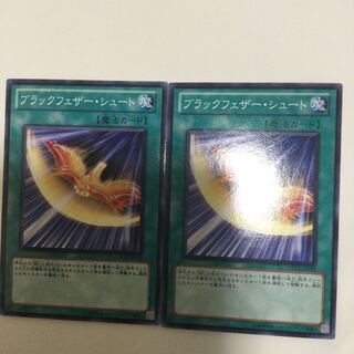 ブラックフェザー・シュート　２枚