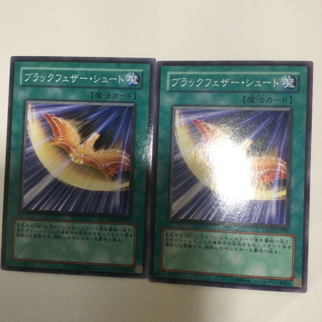 ブラックフェザー・シュート 2枚