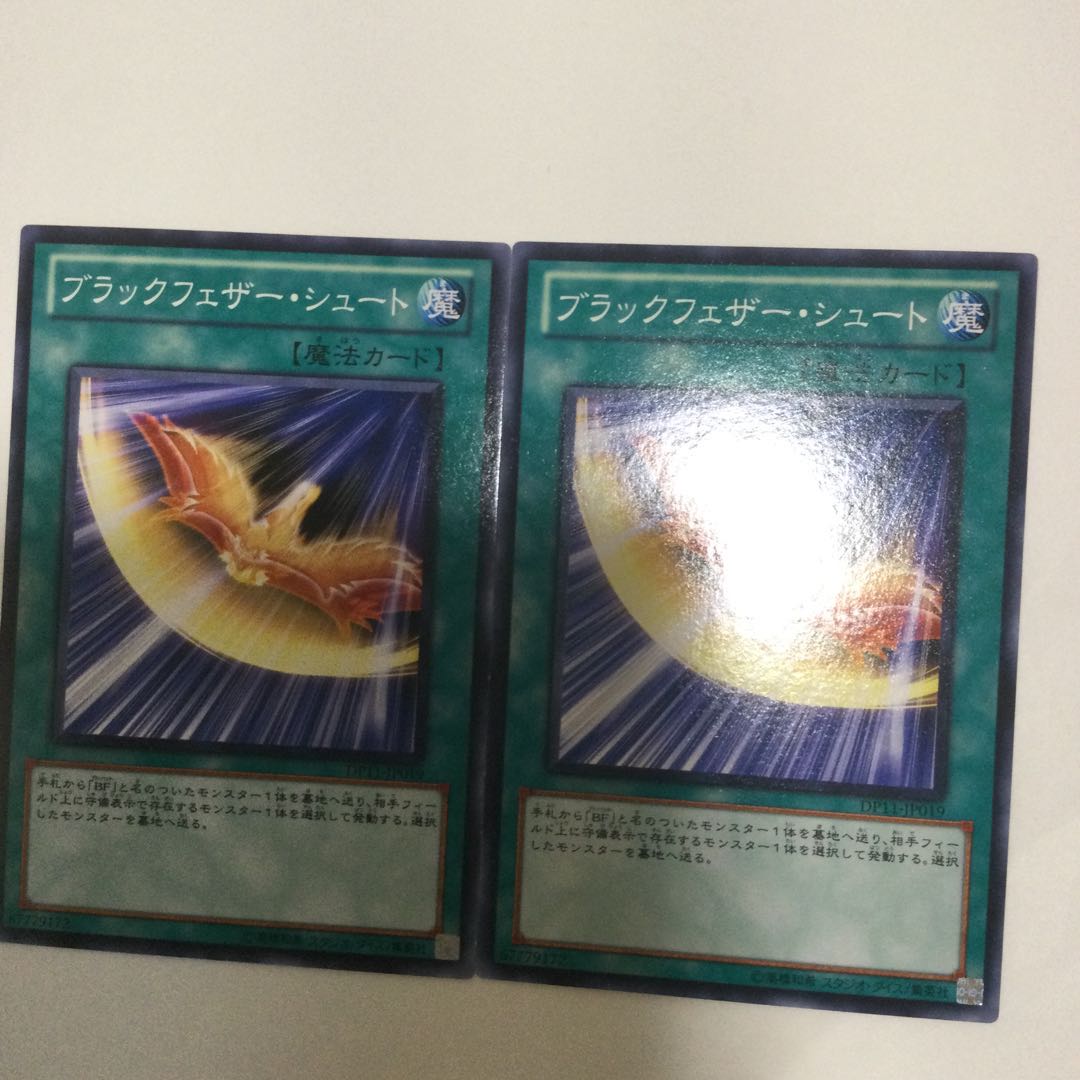 ブラックフェザー・シュート 2枚